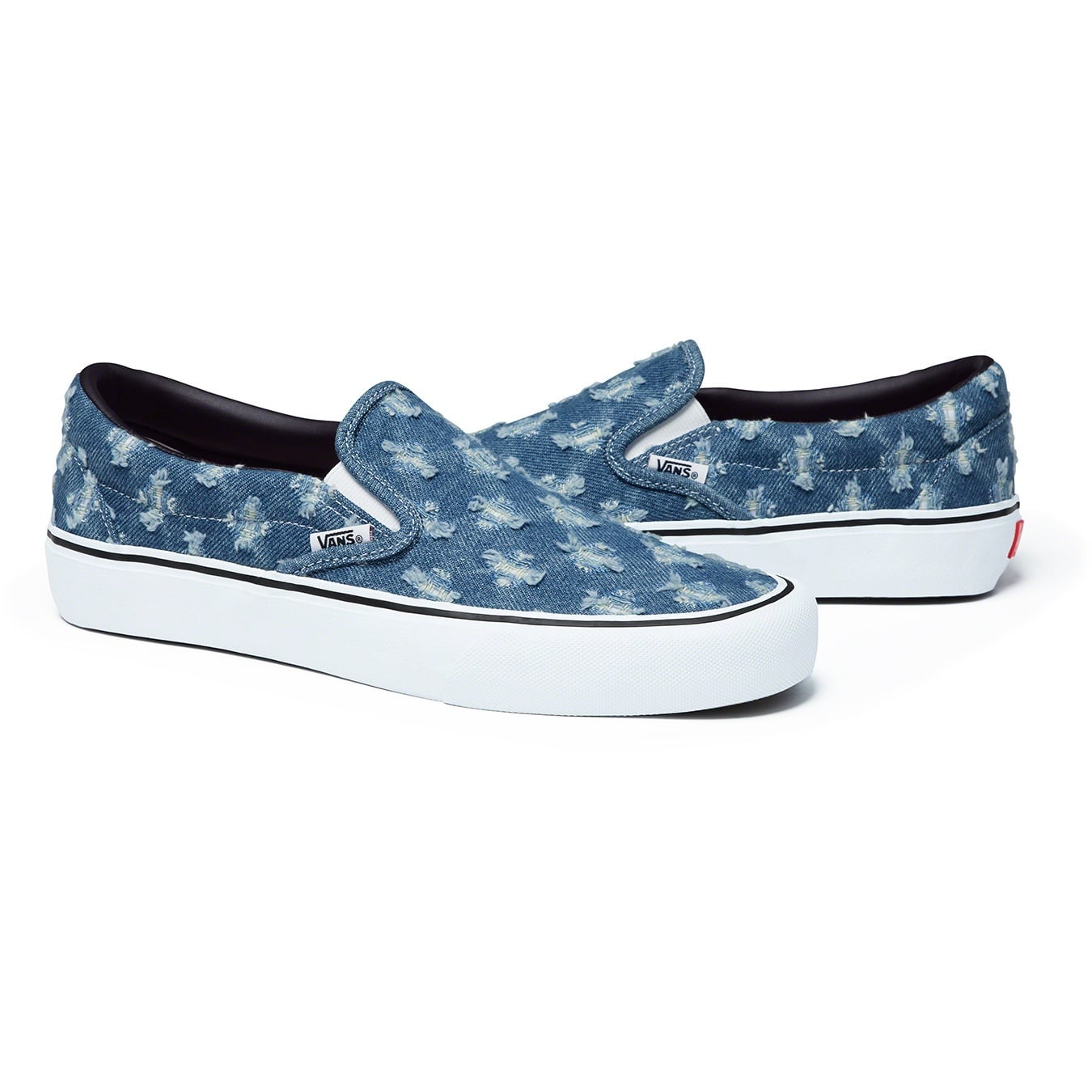 Supreme®/Vans® Hole Punch Denim Slip-On Pro view 10